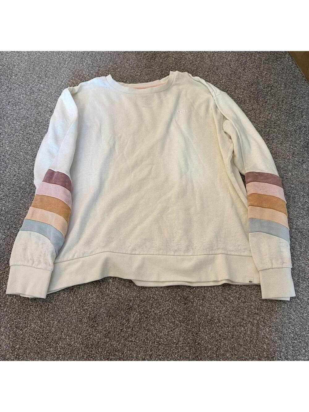 Rip Curl Women's Cream and Multi Sweatshirt